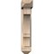 Ekena Millwork Balboa Arts and Crafts Smooth Bracket w/ Offset Brace, Douglas Fir, 5 1/2"W x 20"D x 28"H BKT0604X20X28BOA03SDF - alternate 4